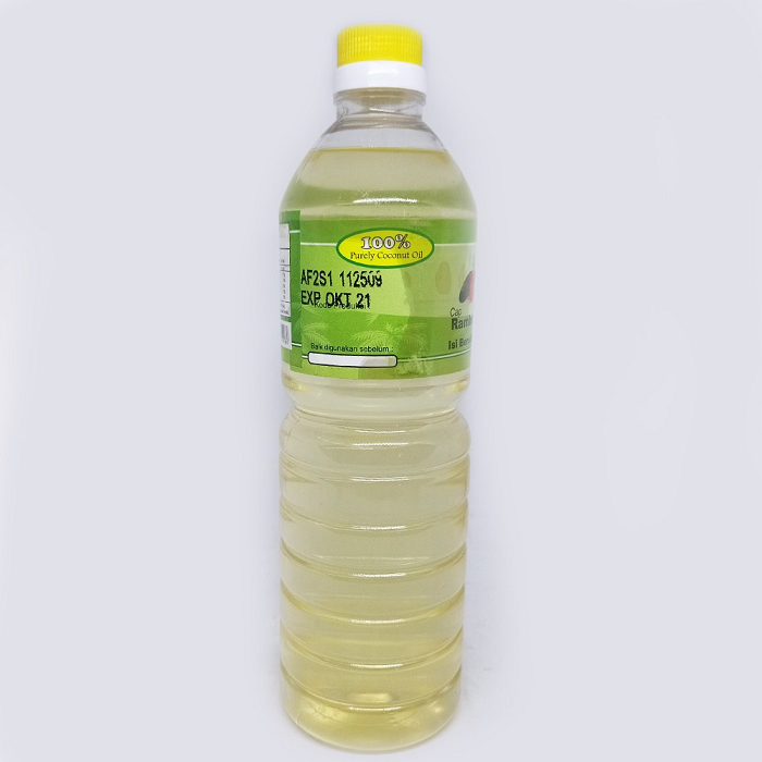 Delfico Cap Rambutan Botol Minyak Kelapa 1L